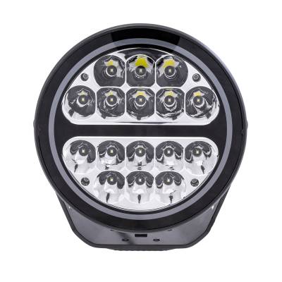 TrailFX - TrailFX 7RNDS2 7" Round LED Light 16 LEDs 5W Clear