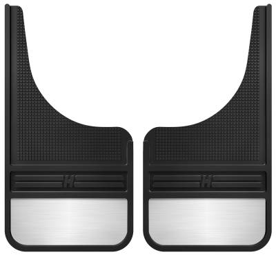 Husky Liners - Husky Liner MudDog Universal 12" Wide Front Mud Flaps w/Weights Pair 55001