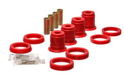 Energy Suspension - Energy Suspension 2.3105R Control Arm Bushing Set Polyurethane Red