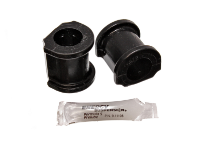 Energy Suspension - Energy Suspension 16.5133G Sway Bar Bushing Set Front Polyurethane Black