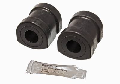 Energy Suspension - Energy Suspension 12.5104G Sway Bar Bushing Set Front Polyurethane Black