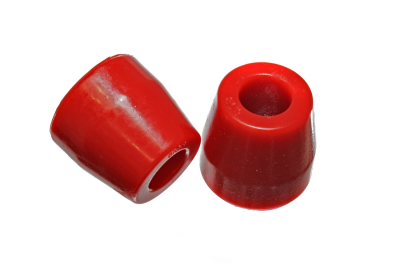 Energy Suspension - Energy Suspension 10.6101R Bump Stop Set Rear Polyurethane Red