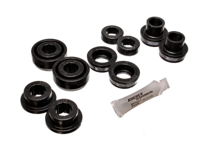 Energy Suspension - Energy Suspension 18.3101G Front Control Arm Bushing Set Polyurethane Black