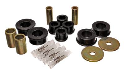 Energy Suspension - Energy Suspension 19.3101G Control Arm Bushing Set Front Polyurethane Black
