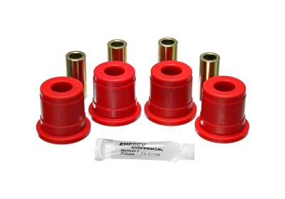 Energy Suspension - Energy Suspension 3.1105R Differential Carrier Bracket Bushing Set Poly Red