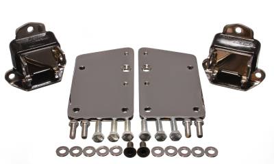 Energy Suspension - Energy Suspension 3.1149G Motor Mount Conversion Kit Black for GM LS Series