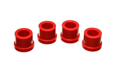 Energy Suspension - Energy Suspension 4.10102R Rack & Pinion Bushing Set Polyurethane Red