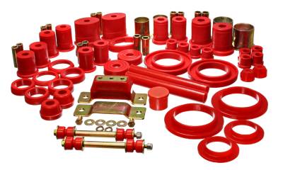 Energy Suspension - Energy Suspension 4.18109R Hyper-Flex Master Bushing Kit Red