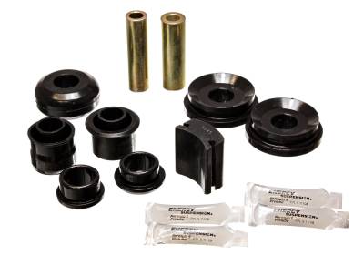 Energy Suspension - Energy Suspension 4.3167G Control Arm Bushing Set Rear Polyurethane Black