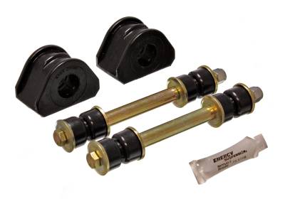 Energy Suspension - Energy Suspension 4.5154G Sway Bar Bushing Set Front Polyurethane Black