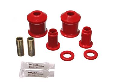 Energy Suspension - Energy Suspension 5.3108R Control Arm Bushing Set Rear Polyurethane Red