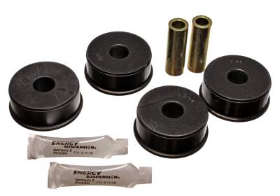 Energy Suspension - Energy Suspension 5.3109G Control Arm Bushing Set Rear Polyurethane Black