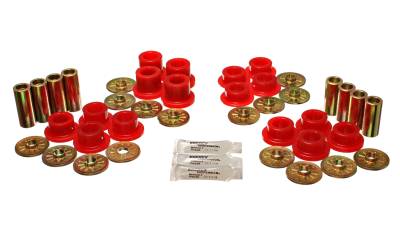 Energy Suspension - Energy Suspension 5.3126R Polyurethane Control Arm Bushing Kit for Mopar
