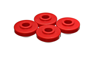 Energy Suspension - Energy Suspension 5.7104R Strut Rod Bushing Set Polyurethane Red