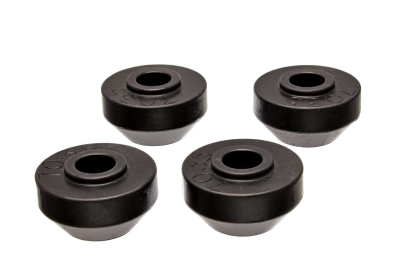 Energy Suspension - Energy Suspension 5.7103G Strut Rod Bushing Set Polyurethane Black