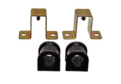 Energy Suspension - Energy Suspension 4.5166G Sway Bar Bushing Set Front Polyurethane Black