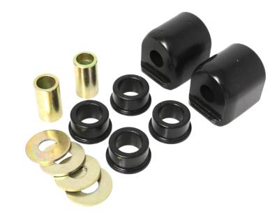 Energy Suspension - Energy Suspension 7.3111G Control Arm Bushing Set Front Polyurethane Black