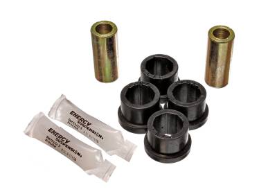 Energy Suspension - Energy Suspension 8.3123G Control Arm Bushing Set Front Polyurethane Black