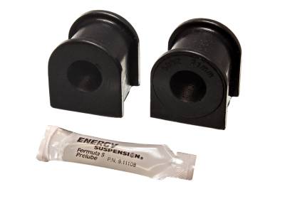 Energy Suspension - Energy Suspension 8.5131G Sway Bar Bushing Set Front Polyurethane Black