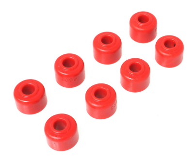 Energy Suspension - Energy Suspension 9.8106R Sway Bar End Link Front/Rear Polyurethane Red