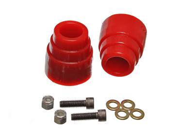 Energy Suspension - Energy Suspension 9.9156R Leaf Spring Bushing Set Polyurethane Red