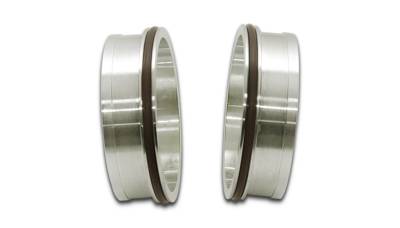 Vibrant Performance - Vibrant 12557 HD Clamp Stainless Weld Ferrules w/O-Rings for 3.5" OD Tubing