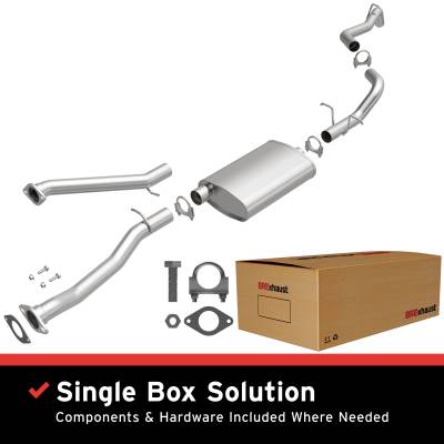 BRExhaust - BRExhaust 106-0512 Direct-Fit Exhaust System Replacement Kit