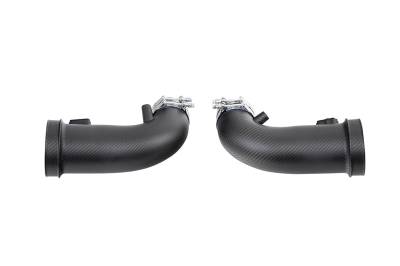 Corsa Performance - Corsa 44014MT Matte Carbon Fiber Air Intake Ducts for 24-25 Ford Mustang GT 5.0L