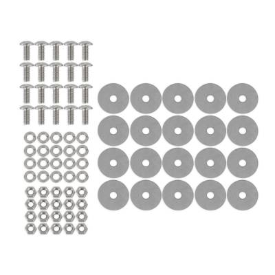 Brothers Trucks - Brothers Trucks RFB54SP Stainless Rear Fender Bolt Kit 47-72 Chevy/GMC Trucks