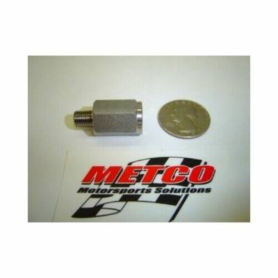 Metco Motorsports - Metco Motorsports MFF0002 Fuel Rail Gauge Adapter for Ford