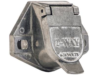 Buyers - Buyers TC1012 2-Way Die-Cast Zinc Trailer Connector Truck Side