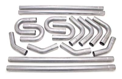Hedman Hedders - Hedman 18821 2.5" Universal-Fit Aluminized Exhaust Kit By Hedman