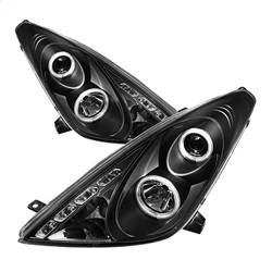Spyder Auto - Spyder Auto 5011848 Black/Clear LED Projector Headlights for 00-05 Toyota Celica