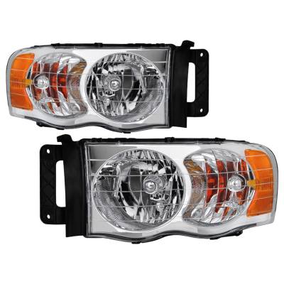Spyder Auto - Spyder Auto 5064486 Crystal Headlights for 02-05 RAM 1500/2500/3500