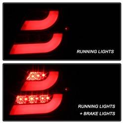 Spyder Auto - Spyder Auto 5075581 Black/Clear LED Taillights for 04-08 Pontiac Grand Prix