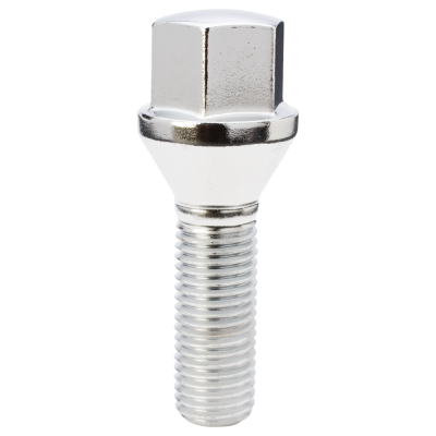 Gorilla Automotive - Gorilla 17015 Lug Bolt Cone Seat Chrome 12mm x 1.50 Total 2.30" US 1.30"