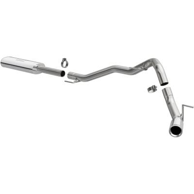 MagnaFlow Exhaust Products - MagnaFlow 19483 Street Series Stainless Cat-Back System for 20-25 Jeep Gladiator