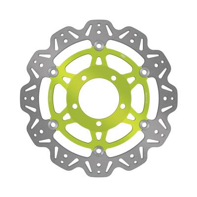 EBC Motorcycle Brakes - EBC Motorcycle Brakes VR4155GRN Vee-Series Sport Bike Rotor