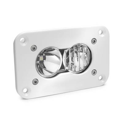 Baja Designs - Baja Designs 481003WT S2 Pro White Flush Mount LED Auxiliary Light Pod