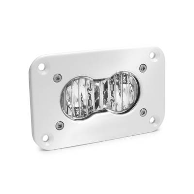 Baja Designs - Baja Designs 481005WT S2 Pro White Flush Mount LED Auxiliary Light Pod