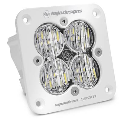 Baja Designs - Baja Designs 551005WT Squadron Sport White Flush Mount LED Auxiliary Light Pod