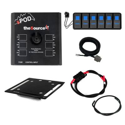 sPOD - sPOD SLMOD36B SourceLT Modular w/Blue LED for Uni w/36" Battery Cables