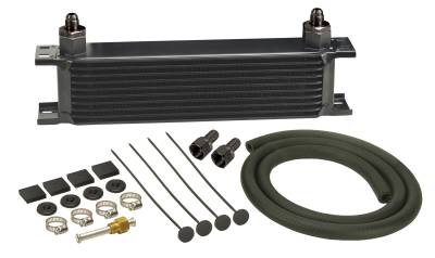 Derale - Derale 13401 10-Row Stack Plate Transmission Cooler Kit -6AN