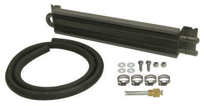 Derale - Derale 13220 2-Pass 17" Copper/Aluminum Frame Rail Trans Cooler 11/32"