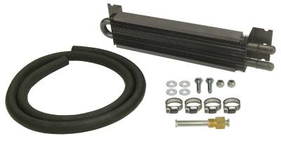 Derale - Derale 13222 2-Pass 13" Copper/Aluminum Frame Rail Trans Cooler 11/32"