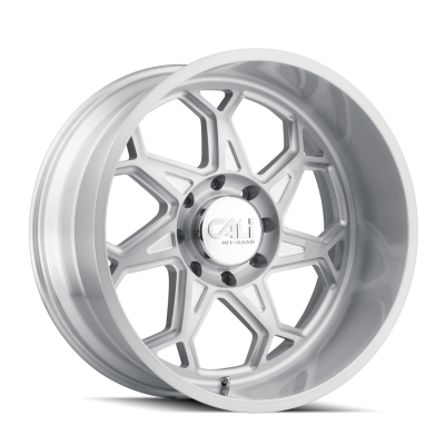 Cali Offroad Wheels - Cali Offroad 9111 Sevenfold 20x10 6x5.5 -25mm Brushed Silver 9111-2183BGC
