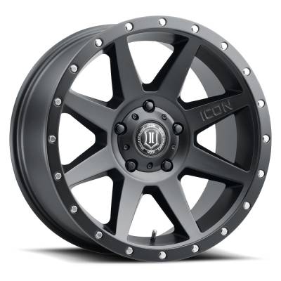 ICON Alloys - ICON Alloys Rebound 20x9 6x135 16mm Titanium 1820906356SB