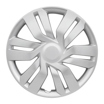 Coast To Coast - Coast To Coast IWC53416S Wheel Cover 16" 6-Double-Spoke Silver Plastic 4Pc
