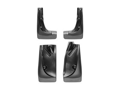 Weathertech - WeatherTech 110064-120064 Front/Rear No-Drill DigitalFit Mudflap Kit