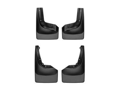 Weathertech - WeatherTech 110084-120084 Front/Rear No-Drill DigitalFit Mudflap Kit
